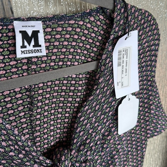 Missoni tie front shimmer dress. Size Small new with tags. - Picture 5 of 15